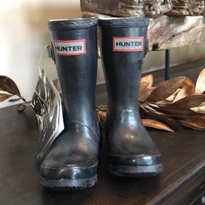 Hunter Rain boots kid’s Black toddler